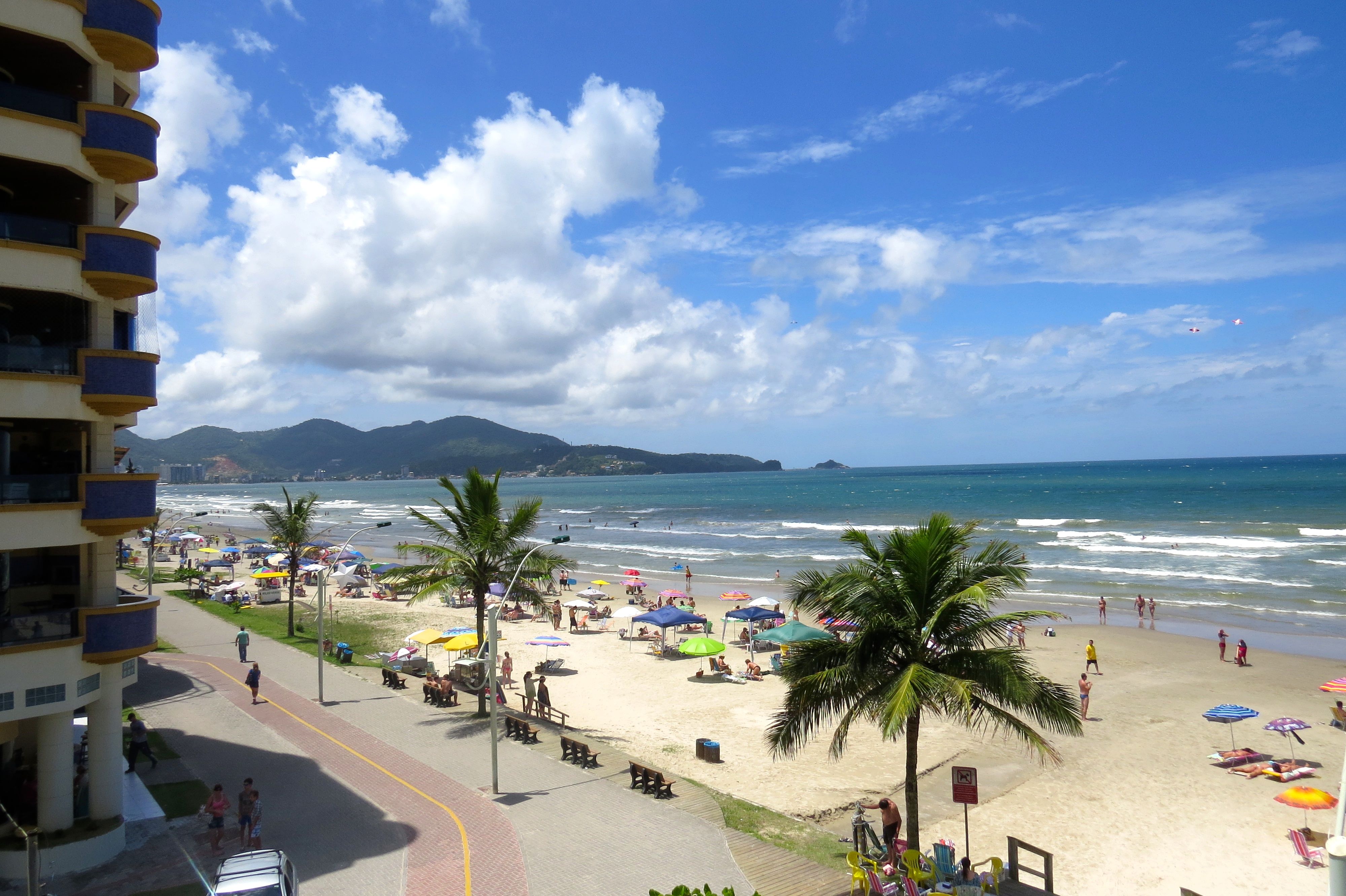 Praia do Centro em Itapema