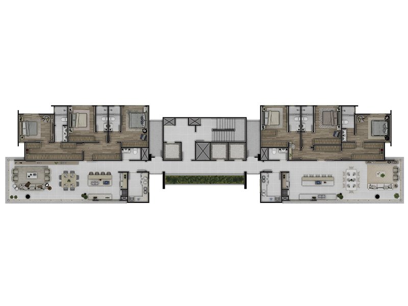 Apartamento à Venda em Centro - Brusque - Santa Catarina - Residencial Alameda em Brusque