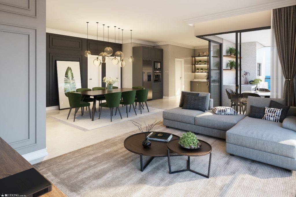 Apartamento Pré Lançamento Quadra Mar em Perequê - Porto Belo - Santa Catarina - Città di Trento em Itapema  