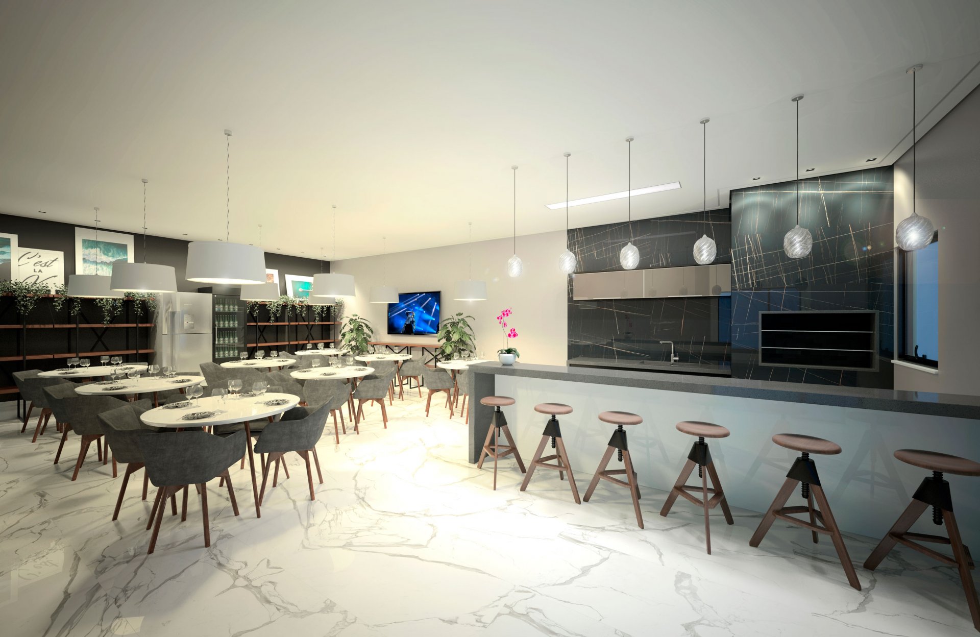 Apartamento à Venda Quadra Mar em Praia Brava - Itajaí - Santa Catarina - Brava Center Residence em Itajaí