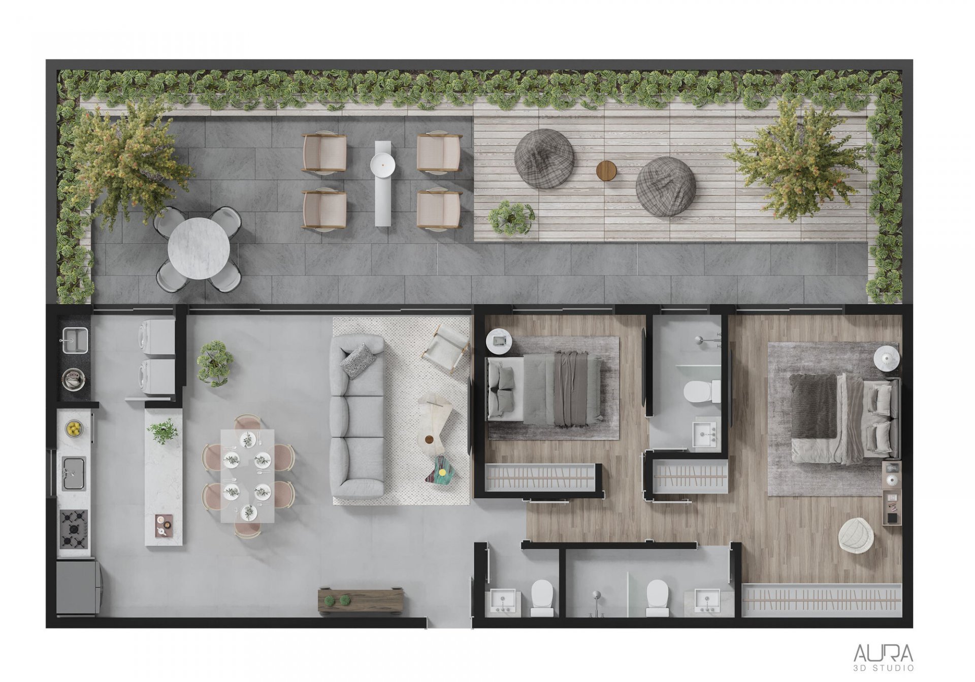 Apartamento Pré Lançamento em Alto da Rua XV - Curitiba - Paraná - ARTEN