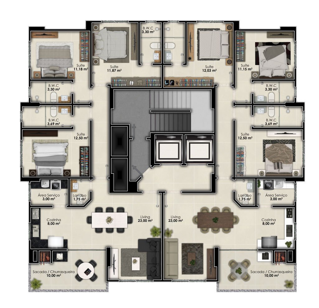 Apartamento à Venda em Meia Praia - Itapema - Santa Catarina - Elyon Residence em Itapema