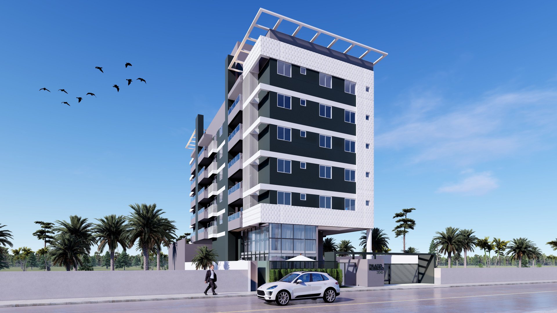 Apartamento Lançamento em América - Joinville - SC - Palazzo Nebbiolo Residencial em Joinville