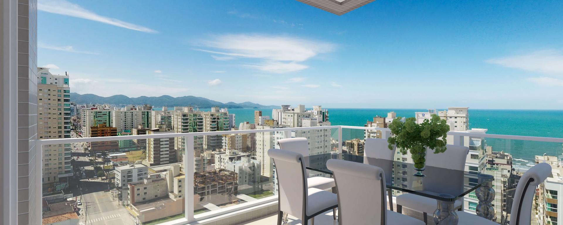 Apartamento Lançamento em Meia Praia - Itapema - Santa Catarina - Azzure Residence em Itapema 