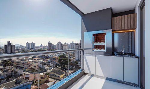 Apartamento à Venda em São Judas - Itajaí - Santa Catarina - Residencial Alameda Jardins