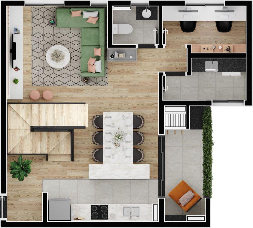 Apartamento à Venda em Boa Vista - Curitiba - Paraná - Land Urban em Curitiba