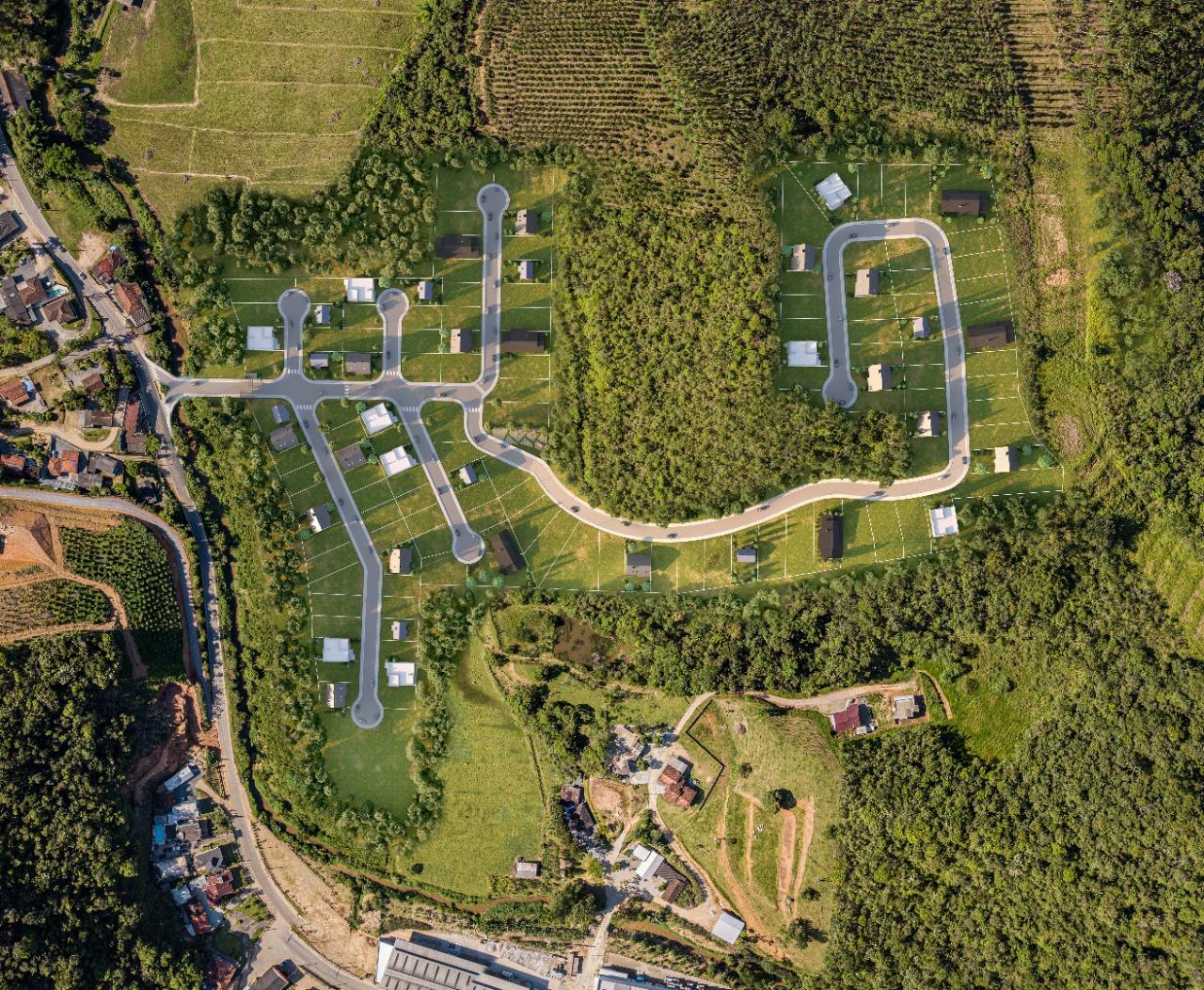 Terreno em Condomínio Pré Lançamento em Limeira Baixa - Brusque - Santa Catarina - Monte Carlo em Brusque