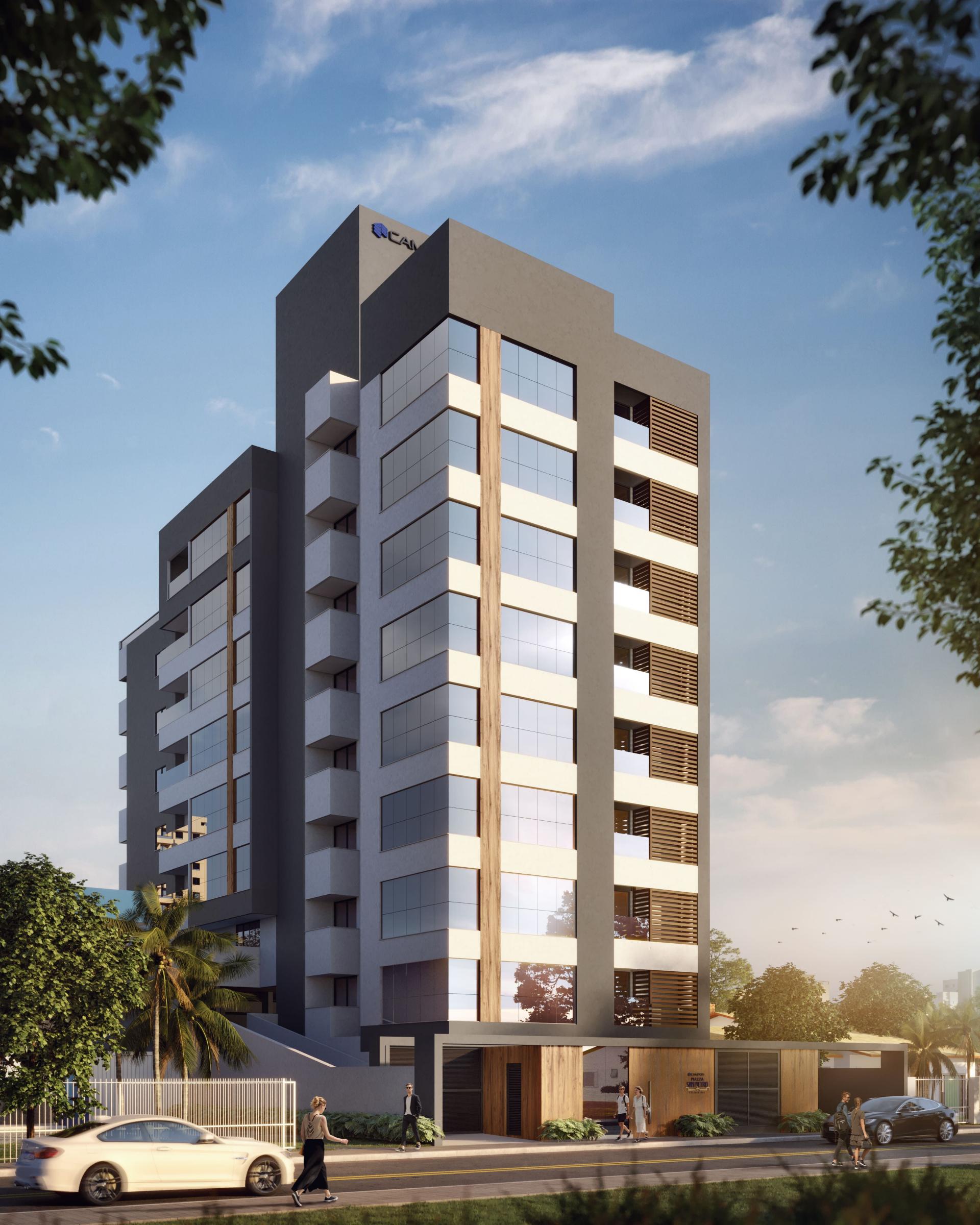 Apartamento Pré Lançamento em Itacolomi - Balneário Piçarras - Santa Catarina - Piazza San Pietro em Joinville