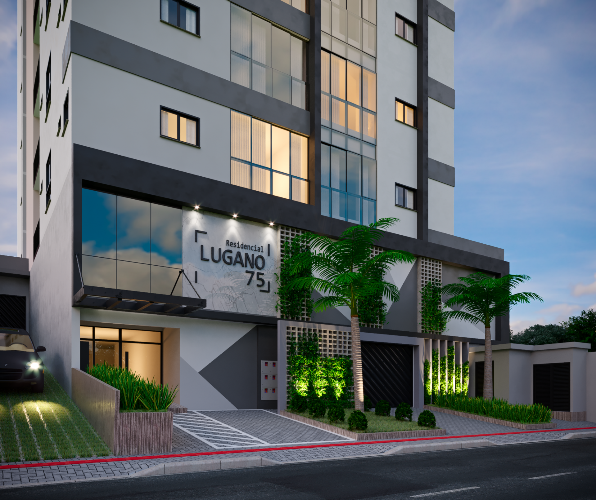 Apartamento Lançamento em Santa Rita - Brusque - Santa Catarina - Residencial LUGANO em Brusque