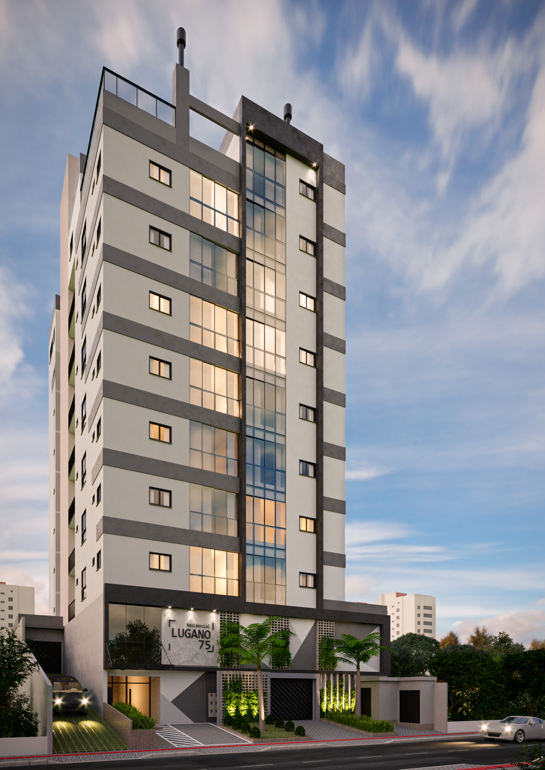 Apartamento Lançamento em Santa Rita - Brusque - Santa Catarina - Residencial LUGANO em Brusque