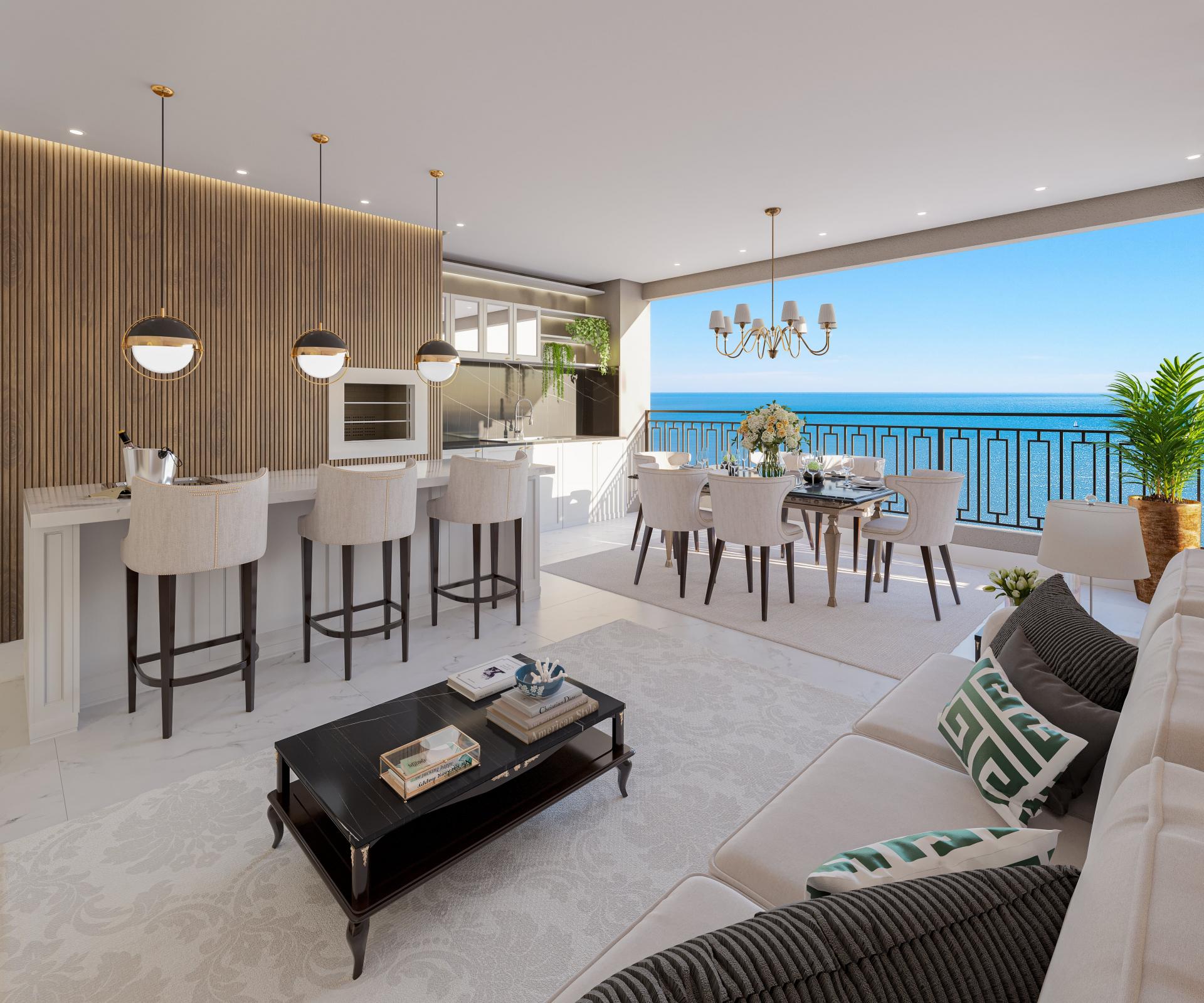 Apartamento Lançamento Frente Mar em Perequê - Porto Belo - Santa Catarina - Palais Royal em Porto Belo