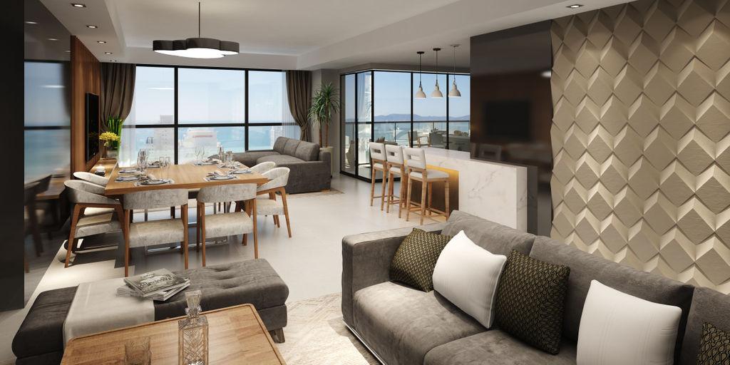 Apartamento à Venda em Meia Praia - Itapema - Santa Catarina - Times Square em Itapema