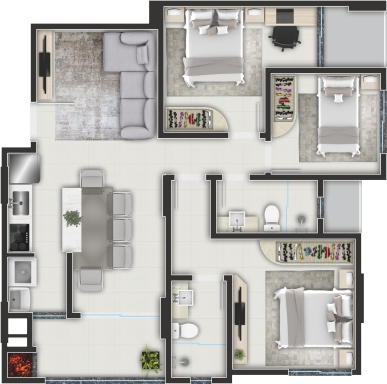 Apartamento à Venda em Morretes - Itapema - Santa Catarina - Center View em Itapema