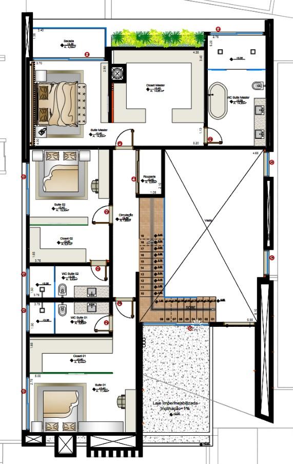 Casa em Condomínio Lançamento em Areias - Camboriú - Santa Catarina - Caledônia