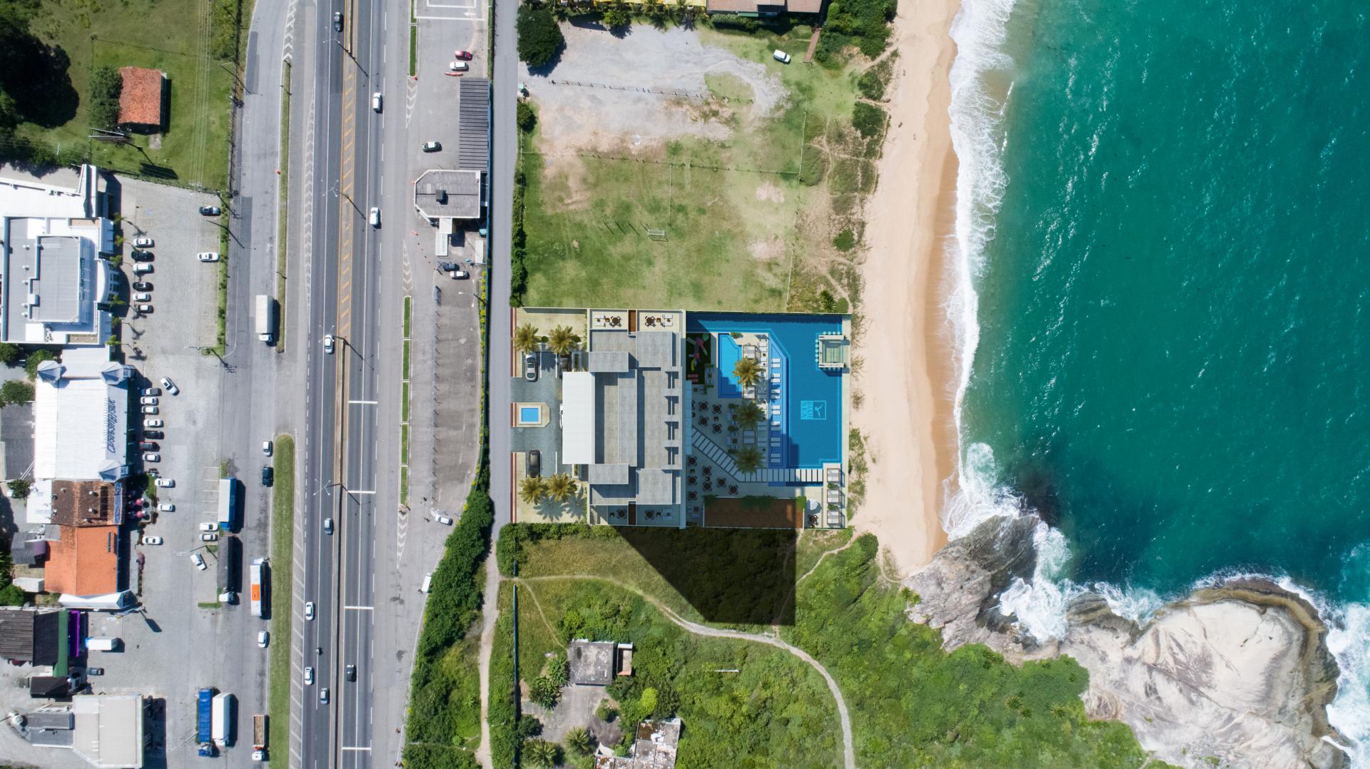 Loft/Flat/Studio à Venda Frente Mar em Ilhota - Itapema - Santa Catarina - HOTEL BLUE SEA