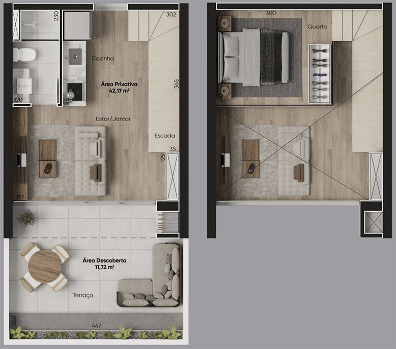 Loft/Flat/Studio à Venda em Batel - Curitiba - Paraná - Oxygen em Curitiba