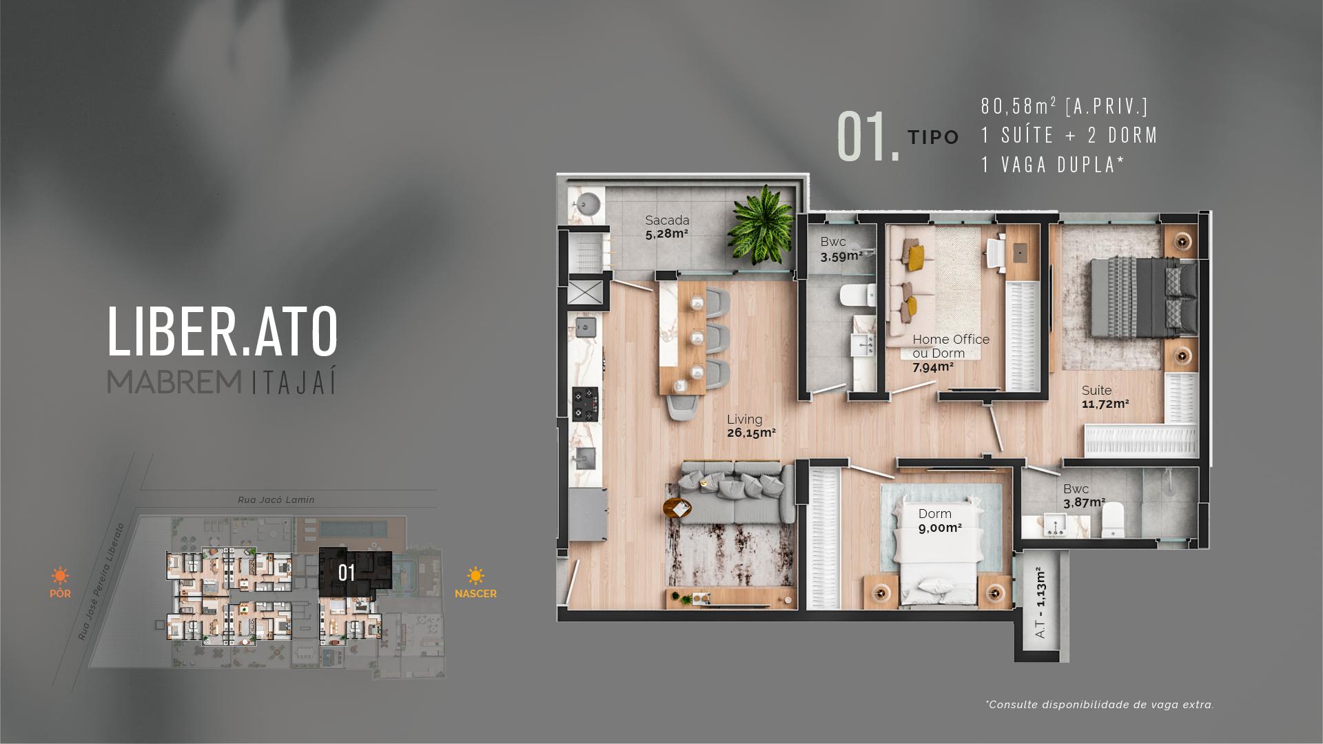 Apartamento à Venda em São Judas - Itajaí - Santa Catarina - Mabrem Liber.Ato