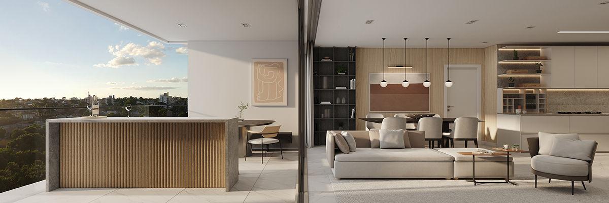 Apartamento Pré Lançamento em Centro - Curitiba - Paraná - Palm 235 em Curitiba