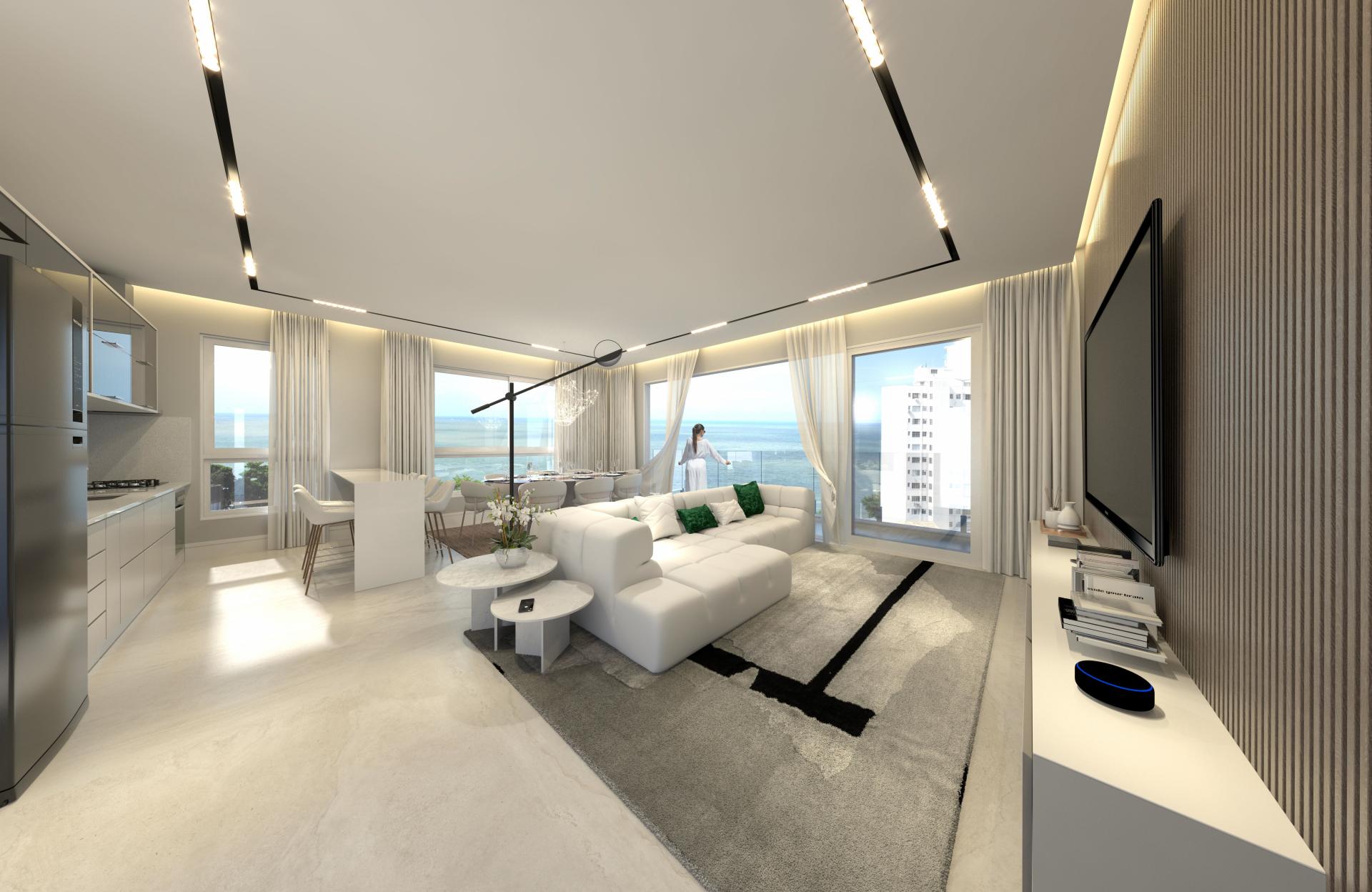 Apartamento à Venda Quadra Mar em Cabeçudas - Itajaí - Santa Catarina - DIAMANT NOIR RESIDENCE