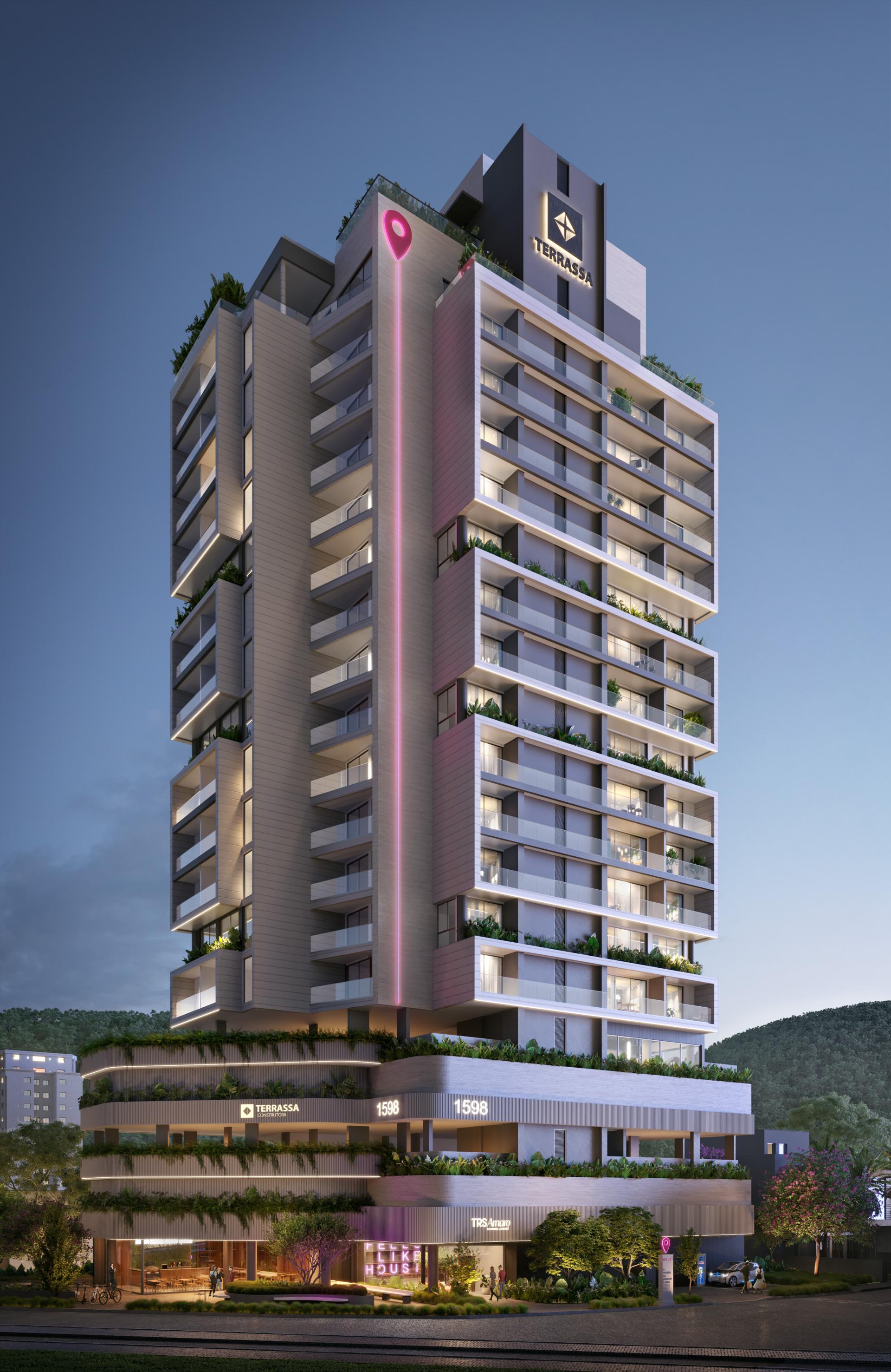 Loft/Flat/Studio Pré Lançamento Próximo ao Mar em São Francisco de Assis - Camboriú - Santa Catarina - TRS Amaro