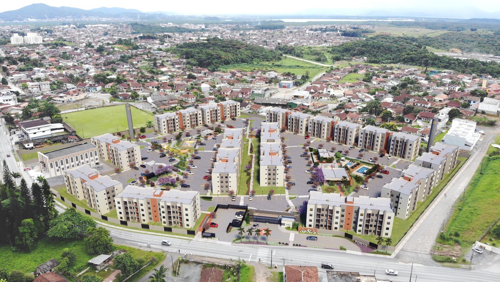 Apartamento à Venda em Paranaguamirim - Joinville - Santa Catarina - Porto Blumen Condominio Club