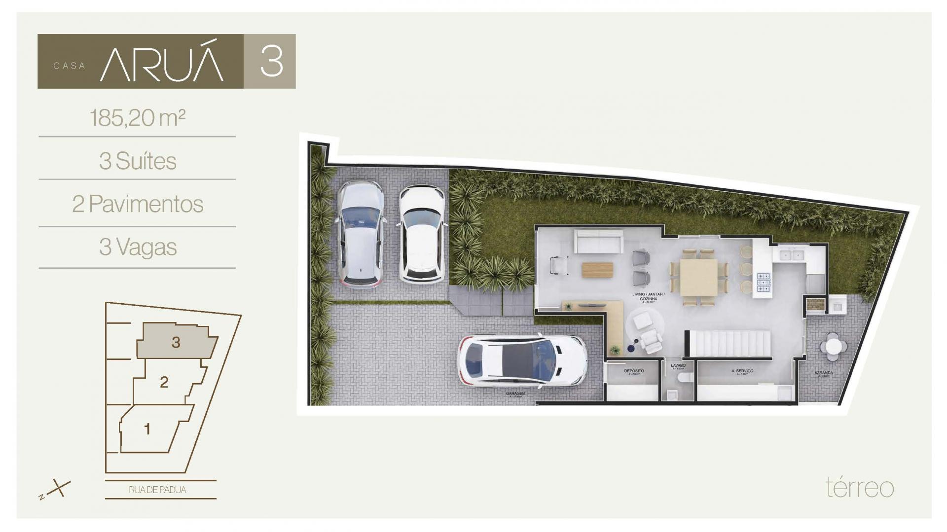 Casa em Condomínio à Venda em Santo Antônio de Lisboa - Florianópolis - Santa Catarina - VILA ARUÁ