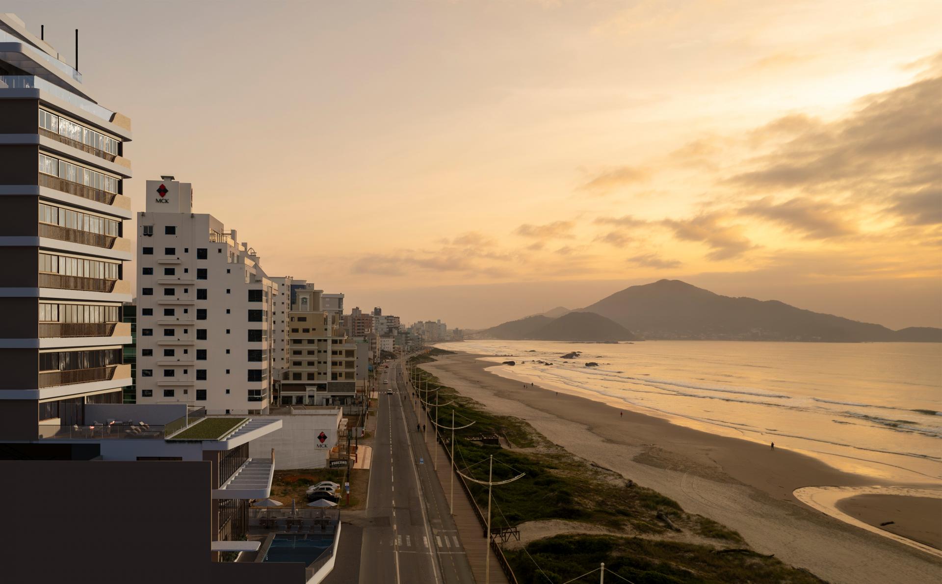 Apartamento à Venda Frente Mar em Gravatá - Navegantes - Santa Catarina - Residencial Ilha de San Blás