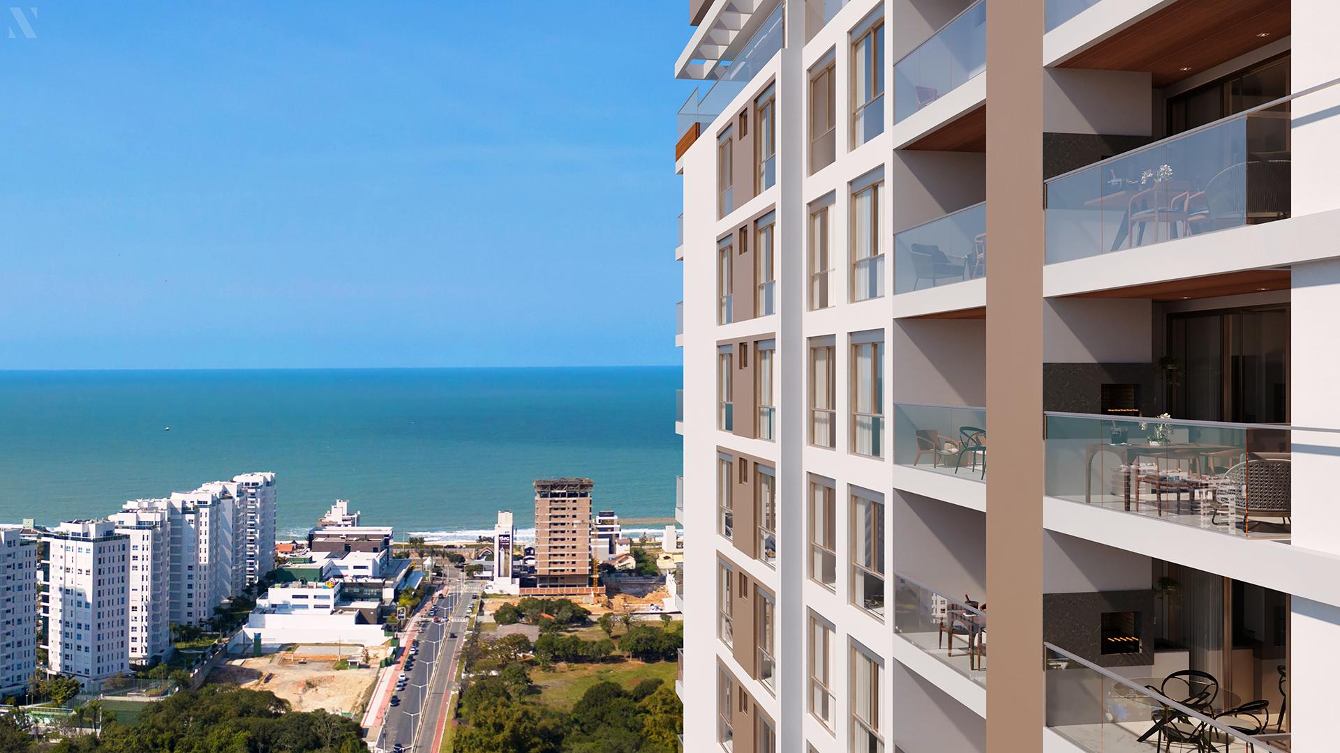 Cobertura Lançamento em Praia Brava - Itajaí - Santa Catarina - LOTISA TORRES DA BRAVA BRISA