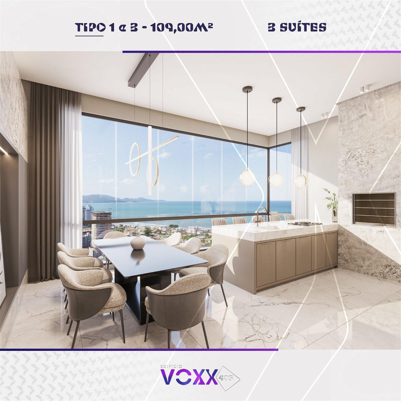 Apartamento Pré Lançamento em Perequê - Porto Belo - Santa Catarina - Edificio Voxx 405