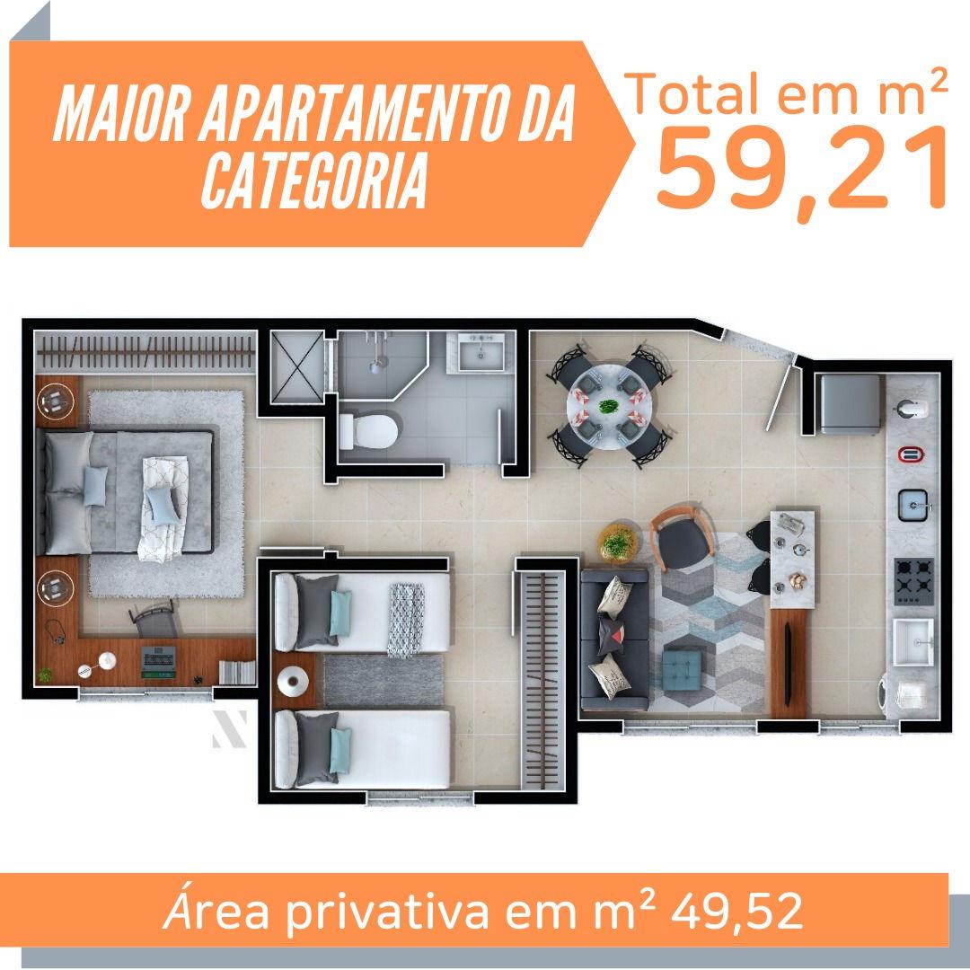 Apartamento à Venda em Itaipava - Itajaí - Santa Catarina - VILLE DE LEON CLUBE RESIDENCIAL