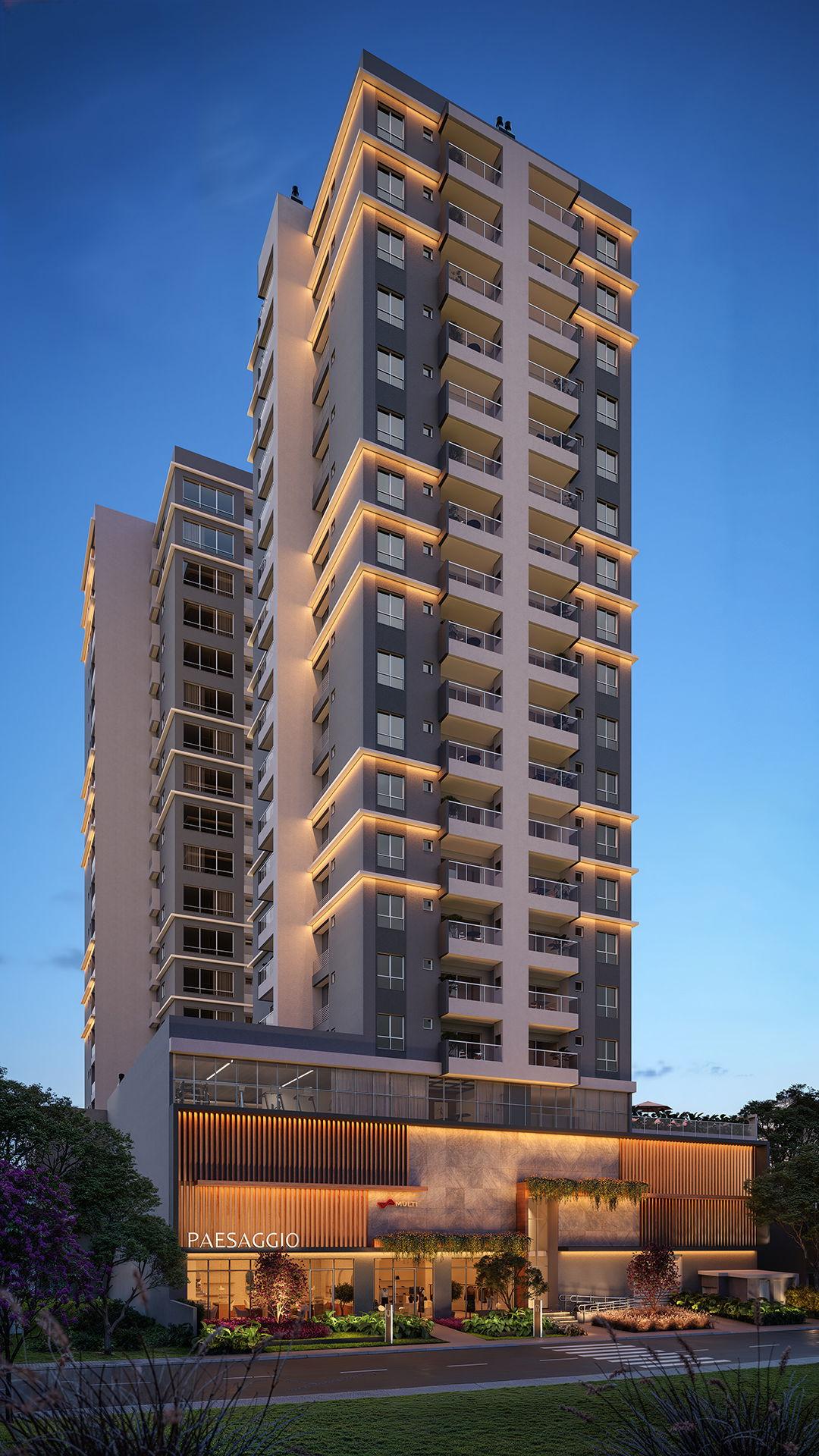 Apartamento à Venda em Fazenda - Itajaí - Santa Catarina - RESIDENCIAL PAESSAGIO