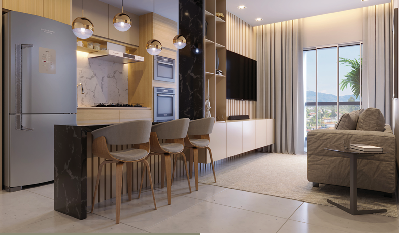 Apartamento à Venda em São Vicente - Itajaí - Santa Catarina - ATALAIA RESIDENCIAL